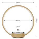 Magnetic levitation ring lamp - Image 4