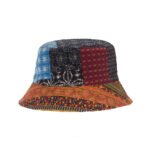 Vintage cashew printing fisherman hat - Image 4