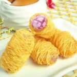 Arnold Golden Silk Taro Crisp 250g/12 bags/box Fried Snack Quick-frozen Golden Silk Taro Crisp Taro Roll - Image 5