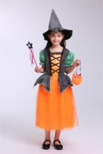 2022 Halloween costumes European and American children cosplay anime costumes witch cosplay Halloween costumes - Image 4