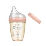 New Youyi 240mL baby ppsu bottle breast milk posture feeding anti-flatulence anti-choking milk off-center bottle