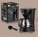 European standard drip coffee machine home automatic coffee pot drip filter insulation American tea office tea machine - Image 5