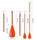 Orange aluminum alloy propeller - Image 2