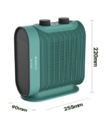 Chigo graphene heater heater fan home energy-saving small office electric heater bedroom fast heat small sun - Image 2