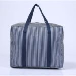 Nanjiren NanJiren storage bag reinforced thickened Oxford cloth waterproof luggage packing bag solid color cotton quilt moving bag consignment bag 50*40*25cm - Image 8