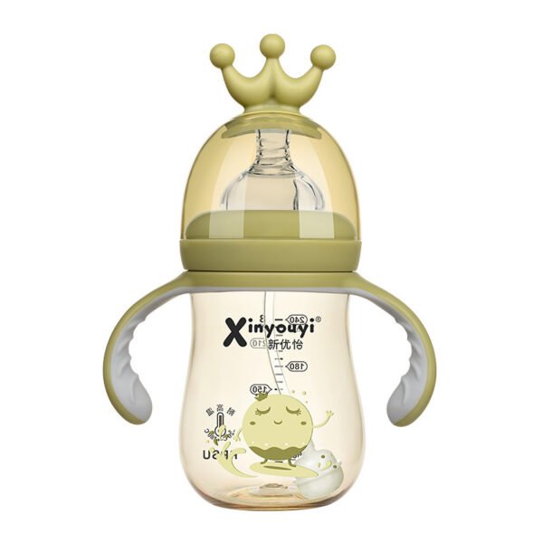 New Youyi three-use ppsu bottle 300mL anti-flatulence baby baby bottle newborn mother and baby supplies