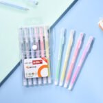 Orange forest orange simple ins Japanese 0.5mm small fresh color hand account pen neutral water pen - Image 4