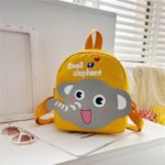 Children's bags 1-3-5 years old boy canvas backpack cartoon cute girl backpack baby kindergarten school bag