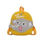 Children's bags 1-3-5 years old boy canvas backpack cartoon cute girl backpack baby kindergarten school bag - Image 5