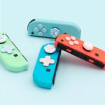 Extremely want genuine switch cat claw heart-shaped button stickers ns cross color stickers rocker cap protective sleeve accessories - Image 4