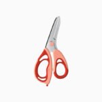 Heguo Stainless Steel Food Supplementary Scissors Maternal and Baby Supplies Baby Multi-functional Cutting Vegetables and Meat Portable Household Feeding Scissors - Image 4