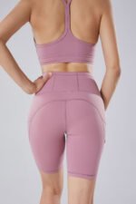 High-Waist Biker Short With Pockets - Image 4