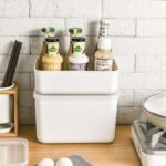 Visitor Storage Box Japanese Simple Desktop with Handle Storage Box Cosmetic Snack Storage Box Multifunctional Sundry Storage Box Underwear Storage Basket 15L Medium Size 4# - Image 8