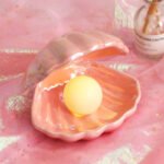 2022 new fantasy ceramic pearl shell lamp for girls birthday gift mermaid princess treasure night lamp sleeping - Image 3
