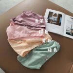 Ginger silkworm oxygen pants live burst boxed ginger panties mid-waist cotton lace trim plus size seamless ladies briefs - Image 4