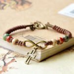 Ceramic Bracelet Retro Braided Bracelet Women's Adjustable Jewelry Creative Jewelry Stalls - Image 4