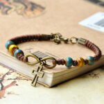 Ceramic Bracelet Retro Braided Bracelet Women's Adjustable Jewelry Creative Jewelry Stalls