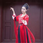 Tang made Han suit round neck long skirt - Image 3