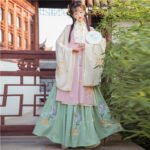 Ming embroidered Bijia waist length skirt - Image 4