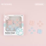 Extremely want genuine switch cat claw heart-shaped button stickers ns cross color stickers rocker cap protective sleeve accessories - Image 8