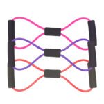 Kaiwei 8-character puller yoga belt fitness 8-character pull rope figure-of-eight puller expands chest, opens shoulders, beautiful back elastic rope
