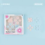 Extremely want genuine switch cat claw heart-shaped button stickers ns cross color stickers rocker cap protective sleeve accessories - Image 9