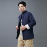 Improved Hanfu single-breasted casual coat - Image 5