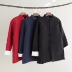 Improved Hanfu single-breasted casual coat - Image 3