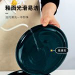 Haoya 6-piece set ceramic single tableware dish set home Japanese style net red ritual sense one person food bowl set - Image 7