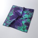 Multi-purpose cashew flower color-changing scarf with gradual tie-dyeing - Image 4