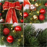 Christmas wreath 30/40/50cm Christmas decorations window props Christmas shopping mall arrangement Christmas wreath - Image 4