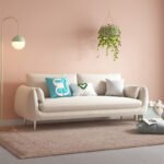 Nordic fabric sofa small apartment apartment small living room bedroom shop clothing store three person double net red small sofa