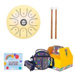 Manufacturers wholesale 5.5 inch Wangyou drum ethereal drum steel tongue drum Sanskrit drum quiet worry drum percussion instrument large quantity favorably - Image 5