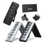 Wersi 88 Keys Portable Hand Roll Electronic Piano Beginner Practice Keyboard BX20 Folding Piano - Image 2