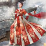 Gorgeous embroidered long skirt made in Tang Dynasty - Image 2