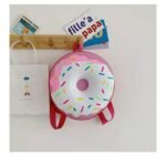 New kindergarten children's schoolbag cartoon three-dimensional rainbow donut backpack eggshell bag - Image 6