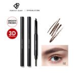 private label wax 2 in 1 eyebrow pencil gold with brush custom eyebrow pencil - Image 2