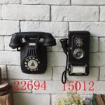 Bar Style Home Decoration Retro Doing Old Craft Ornament Wall Mounted Telephone - Image 3