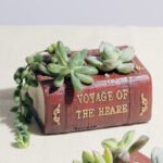 Nanyuan Chuanfang European retro literature book creative resin flowerpot succulent bonsai collocation factory wholesale - Image 3