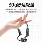 Langston bone conduction headset bluetooth headset sports running wireless not ear hanging ear riding suitable for Apple Huawei oppo vivo Xiaomi mobile phone BS17 black - Image 9