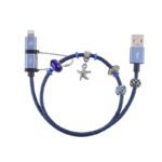 D8 2 in 1 Lightning Micro USB Data Cable for All Iphone Android Mobile Phone High Quality Fast Chargin PSC-0428 - Image 3