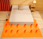 Chigao floor heating pad electric heating carpet living room floor heating pad intelligent heating carbon crystal double single heating pad home - Image 2