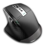 Rapoo MT750L Wireless Mouse Bluetooth Mouse Office Mouse Ergonomic Rechargeable Mouse Computer Mouse Notebook Mouse Black - Image 7