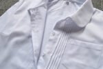 JK uniform round neck / maru ? exorcism pleated forest deer embroidered long-sleeved shirt student shirt - Image 5