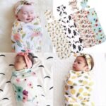 2017 New Baby Sleeping Bag + Hairband 2 Piece Set of Cotton Pull Frame Printing AliExpress Amazon eBay