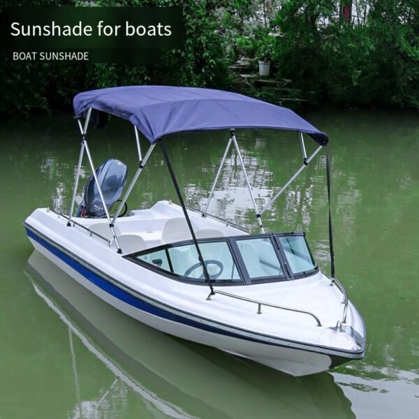 Rush boat rubber boat sunshade