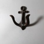 Vintage Iron Anchor Hook - Image 5