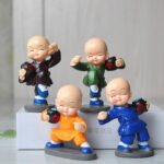Kung Fu little monk car ornaments creative doll car accessories manufacturers car decoration small ornaments wholesale - Image 5