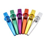 Manufacturers metal kazoo gold silver color wind instrument color metal kazoo wholesale