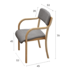 Computer chair home comfortable sedentary desk chair backrest leisure simple college student study dormitory lazy chair - Image 5